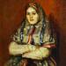 Portrait A. I. Yemelyanova, née Shreider in a Dress of a Siberian Town-Dweller